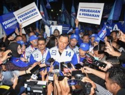 Ratusan Kader Demokrat Jalan Kaki Ke KPU, AHY: Kami Siap Ikut Pemilu, Perjuangkan Perubahan dan Perbaikan