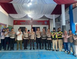 Karo SDM Polda Jabar dan Kapolres Pangandaran Cek Kesiapan Pengamanan Nataru