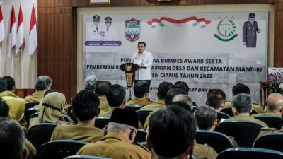 Direktur Pelayanan Investasi Kemendes PDTT Beri Apresiasi Kepada Pemerintah Kabupaten Ciamis
