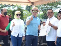 Ridwan Kamil Grand Launching Jabar Super Apps di Stadion Pakansari Bogor