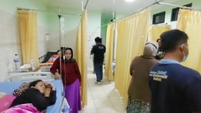 Diduga Keracunan Makanan, Puluhan Warga Kecamatan Cihaurbeuti Ciamis Masuk PKM