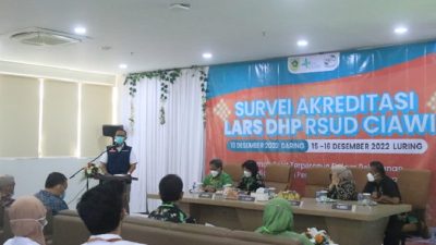 Lembaga Akreditasi Rumah Sakit DHP Kemenkes RI Survei RSUD Ciawi