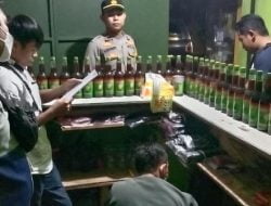 Ops Pekat Lodaya, Polres Banjar Berhasil Amankan Miras