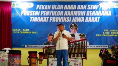 Porseni Penyuluh Beragama Tingkat Jabar di Pangandaran Diikuti Ribuan Peserta