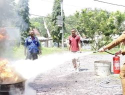 Sidokkes Polres Banjar Lakukan Simulasi Kebakaran, Ini Tujuannya