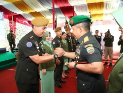 Pangdam I/BB Terima Kolonel Arh Aji Prasetyo Nugroho Sebagai Danmen Arhanud 2/SSM