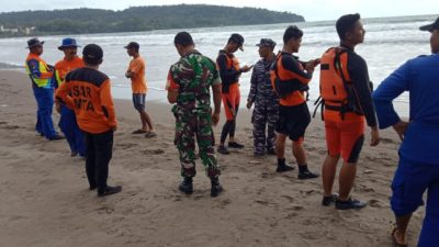 Hari Kedua, Upaya Pencarian Korban Tenggelam di Pantai Barat Pangandaran Nihil