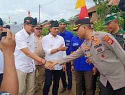 Puluhan Personel Gabungan Amankan Kunker Menpar-Ekraf di Kecamatan Arjasari Kabupaten Bandung