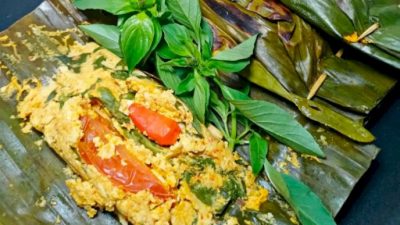 Resep Pepes Tahu Kemangi Pedas Mudah