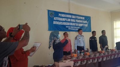 Disnakertrans Kota Banjar Laksanakan Progam Diklat Kerja Guna Meningkatkan SDM