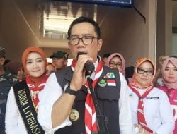 Ridwan Kamil Launching Progam Stopper Jabar di Banjar