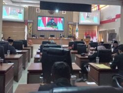 DPRD Pangandaran Laksanakan Rapat Paripurna Penyampaian LKPJ