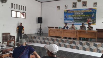 Hasil Muskab, Aris Munandar Terpilih Jadi Ketua PBSI Pangandaran Periode 2023-2027
