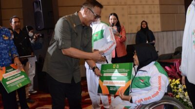 Iwan Setiawan Ganjar Atlet Porprov XIV dan Peparda VI Jawa Barat Tahun 2022