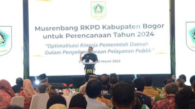 Plt. Bupati Bogor Matangkan Usulan Program Prioritas Tahun 2024 dan RPJPD Tahun 2025