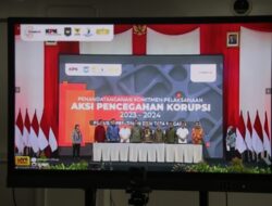 Pemkab Bogor Tandatangani Komitmen Aksi Pencegahan Korupsi 2023-2024