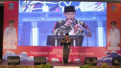 Ketua DPRD Pangandaran Sampaikan 6 Pokok Pikiran Pada Musrenbang RKPD 2024