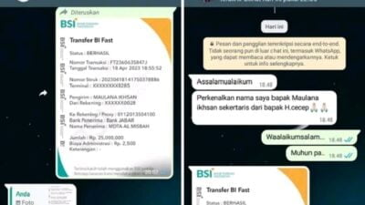 Wabup Tasikmalaya Laporkan Akun WA Atas Nama MI ke Polisi, Ini Alasannya