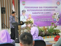 Sekda Ciamis Hadiri Pengukuhan Pengurus Dekranasda Periode 2019-2024