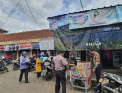 Razia Petasan, Satuan Samapta Polres Ciamis Patroli ke Kawasan Pasar Manis Ciamis