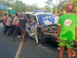 Rombongan Wabup Pangandaran Terlibat Tabrakan Beruntun di Ciamis