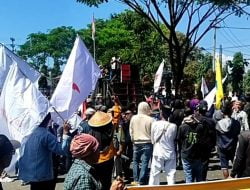 Ribuan Massa Petani dan AMPERA Geruduki Gedung DPRD Pangandaran, Ini Tuntutannya