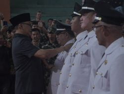 Lantik 4 Kepala Desa Hasil Pilkades Serentak, Plt Bupati Bogor Sampaikan Pesan Ini