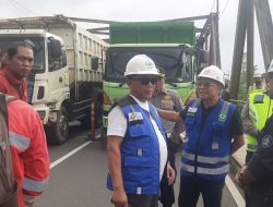 Jembatan Parunglesang Kota Banjar Diuji Kelayakan Beban
