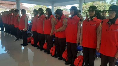 Wali Kota Banjar Lepas Keberangkatan Kontingen Lomba Tingkat IV Kwarda Jabar