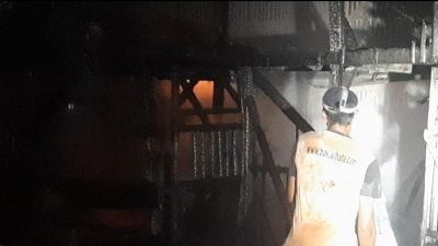 Kandang Peternakan Ayam Broiler Milik Hada Warga Banjar Ludes Terbakar