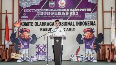 Buka Musorkab IX, Bupati Apresiasi Kinerja KONI Kabupaten Ciamis