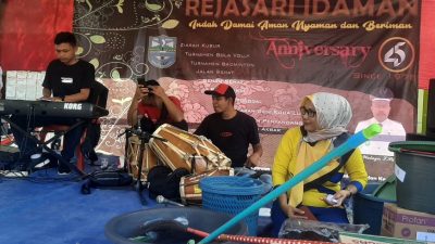 Meriahkan Peringatan Milangkala ke-45 Desa Rejasari, Berbagai Hiburan Ditampilkan