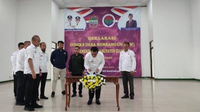 Score IDM Tertinggi, Ciamis Raih Status Kabupaten Mandiri