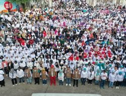 Masyarakat Bogor Penuhi Stadion Pakansari Semarakan HJB Hingga Botram 541 Tumpeng