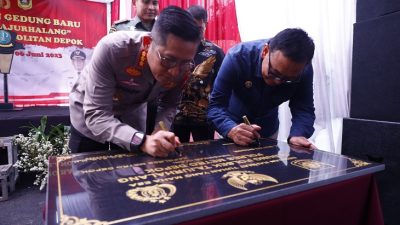 Plt Bupati Bogor Resmikan Kantor Baru Polsek Tajurhalang Polres Metro Depok