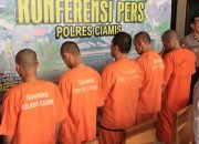 Satreskrim Polres Ciamis Berhasil Tangkap Pelaku Curanmor di Wilayah Panumbangan