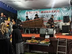 Semarak Pawai Obor dalam Rangka Hari Besar Islam 1445 Hijriah di Desa Karangpawitan
