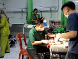 Motor vs Motor di Pangandaran, Dua Orang Alami Luka Berat dan Ringan