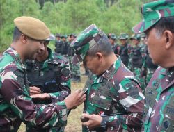 Pangdam I/BB Terima Brevet Kehormatan Penembak Meriam (The Gunner) Armed TNI AD