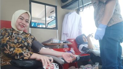 Peringati Hari Bhakti Adhyaksa Ke-63, Kajari Banjar Gelar Donor Darah
