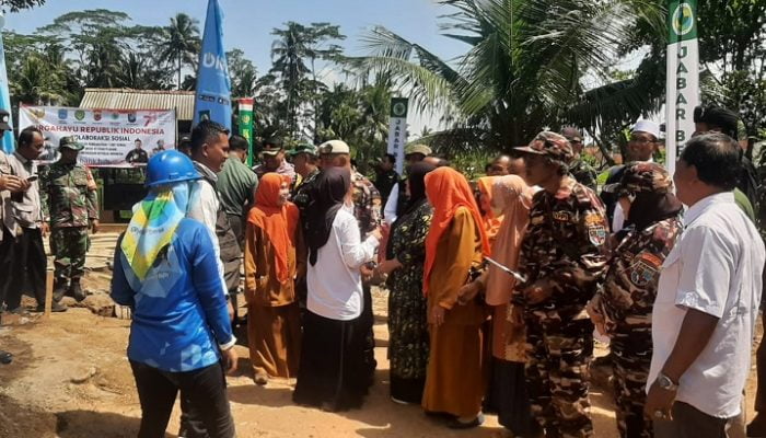 Peletakan Batu Pertama Pembangunan Rumah Veteran. Walkot Banjar: Penghargaan bagi Para Pejuang