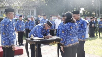 Plt Bupati Bogor Lantik Ribuan Guru Honorer Jadi PPPK