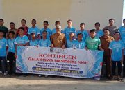 Tim Sepak Bola Gala Siswa Indonesia Dilepas Oleh Disdik Kabupaten Pangandaran