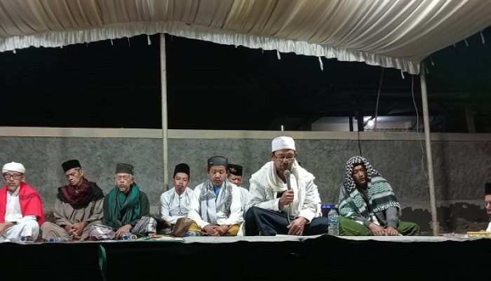 Gema Bersholawat Muhasabah dan Istighosah di Pancatengah Tasikmalaya