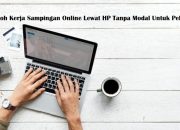 15 Contoh Kerja Sampingan Online Lewat HP Tanpa Modal Untuk Pelajar