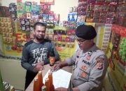 Polsek Cisaat Gelar Operasi Minuman Beralkohol