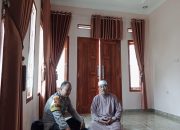 Silaturahmi Kamtibmas Bhabinkamtibmas Polsek Cisaat Sambangi warganya