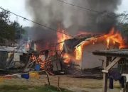 Gegara Ini, Dua Rumah di Komplek PTPN VIII Batulawang Banjar Ludes Terbakar