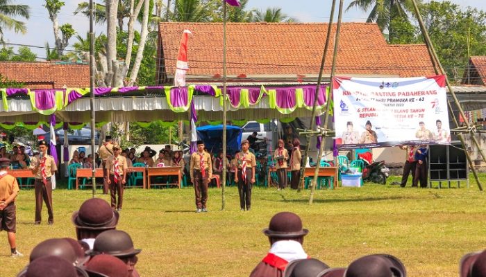 Perayaan Meriah Hari Pramuka di Padaherang: Semangat Pramuka yang Prosesional dan Proporsional