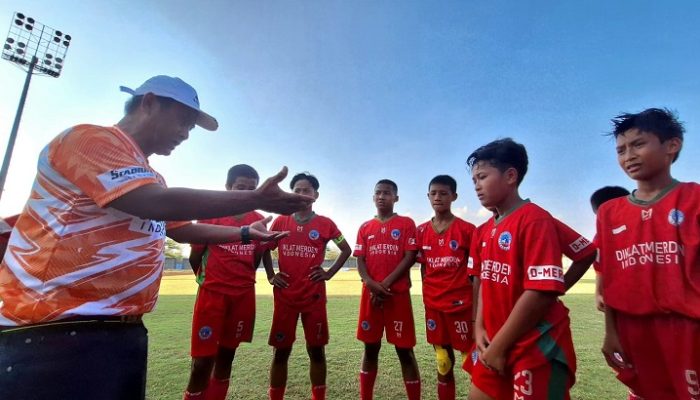 Diklat Merden Indonesia U13 Champion Gelaran Kompetisi Sepakbola Anak Piala Wali Kota Banjar 2023
